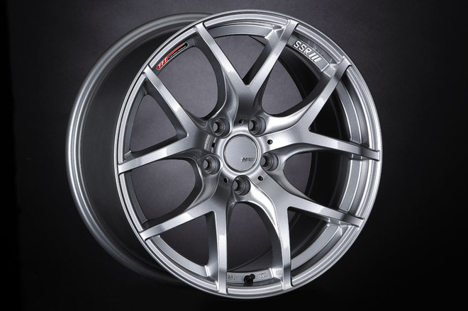 SSR Wheels GTV03 (Glare Silver / Flat Black)