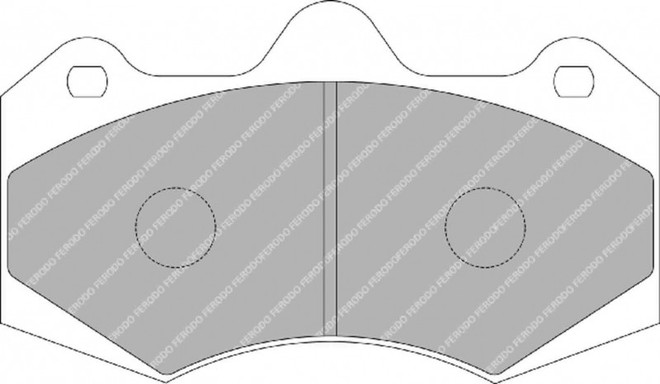 Ferodo FRP3084W DS1-11 Brake Pads