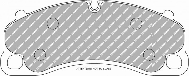 Ferodo FCP4664H DS2500 Brake Pads