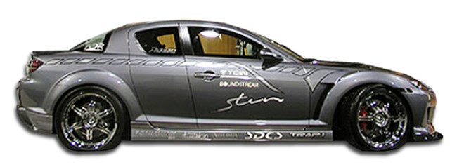 2004-2011 Mazda RX-8 Duraflex M-1 Speed Side Skirts Rocker Panels - 2 Piece