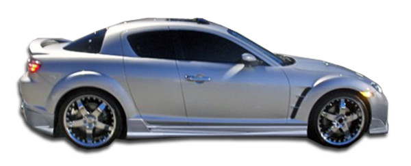 2004-2011 Mazda RX-8 Duraflex Raven Side Skirts Rocker Panels - 2