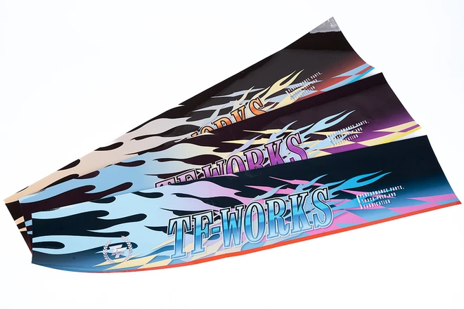 TF-Works Windshield Banners - D1 Style