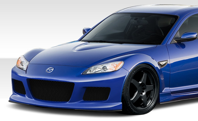2009-2011 Mazda RX-8 Duraflex M-1 Speed Front Bumper Cover - 1