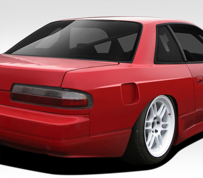 1989-1994 Nissan 240SX S13 2DR Duraflex G-PR Rear Fender Flares - 2 Piece