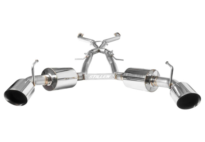 Stillen Street Series Catback Exhaust Stainless Steel Tip - 2023 Nissan Z