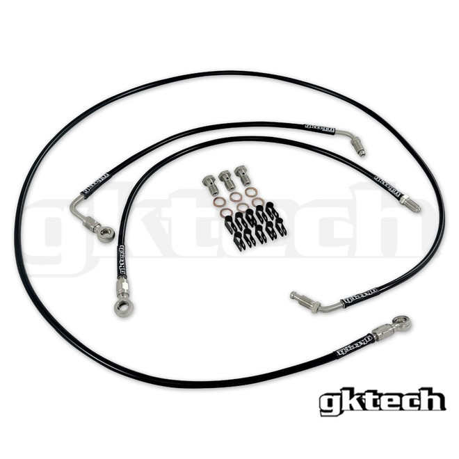 GKtech R33/R34 Engine Bay Brake Line Delete Kit