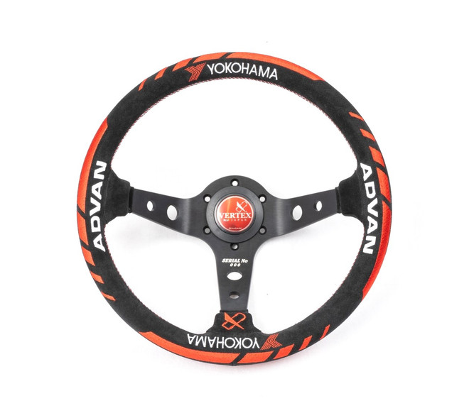 れん　Yokohama ADVAN×VERTEX ステアリング VERTEX X ADVAN COLLABORATION STEERING WHEEL VERSION 2; 330MM