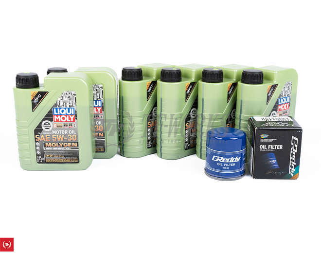 Liqui Moly MolyGen Synthetic Motor Oil 5W30 - 2JZGE/2JZGTE Package (6L)