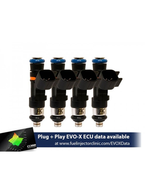 FIC - 775CC Mitsubishi EVO X Fuel Injector Clinic Injector Set (High-Z)