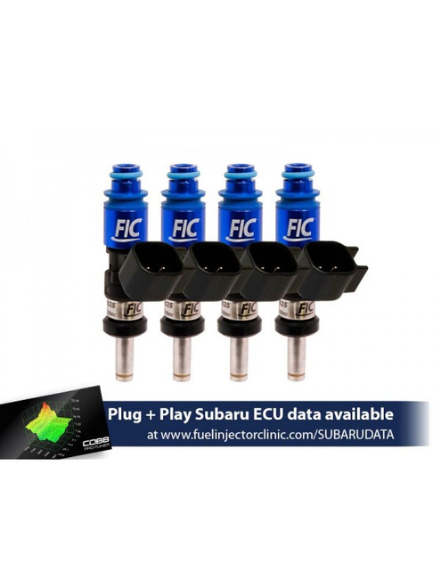 FIC - 1440CC Subaru WRX ('02-'14), STI ('07+) Fuel Injector Clinic Injector Set (High-Z)