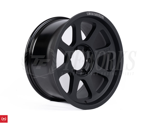 RAYS Team Daytona D108 6x139.7 Black Wheels - 18x9 +0 - Touge Factory