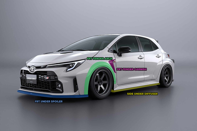 Artisan Spirits Black Label KIt (FRP/CFRP) - Toyota GR Corolla