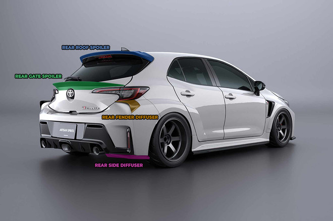 Artisan Spirits Black Label Rear Gate Spoiler (CFRP) - Toyota GR