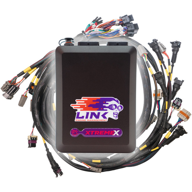 Link - G4X StormX ECU + Terminated LS Engine Harness Drive By Cable