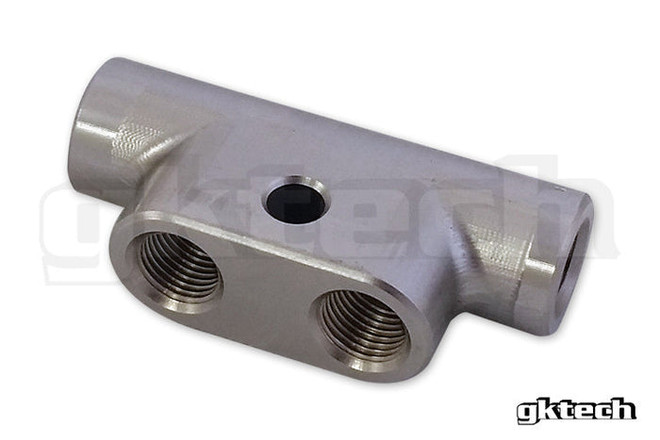 GKtech Stainless Steel 4 Way Brake Union