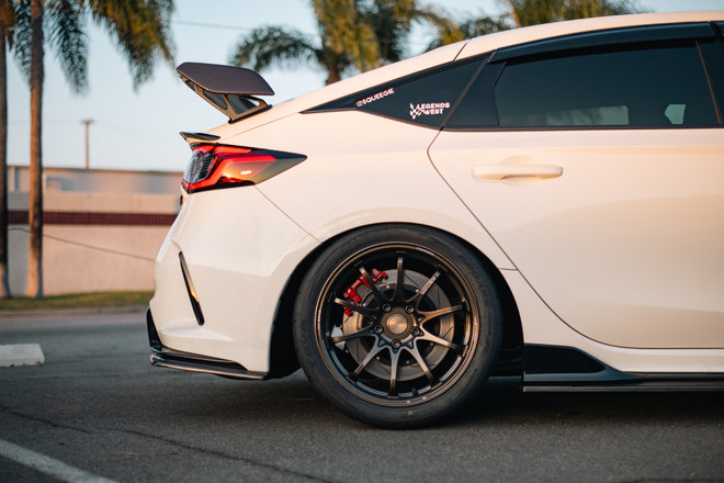 EVS Tuning Carbon Rear Side Fin - Honda Civic Type R FL5 2023+ - Touge ...