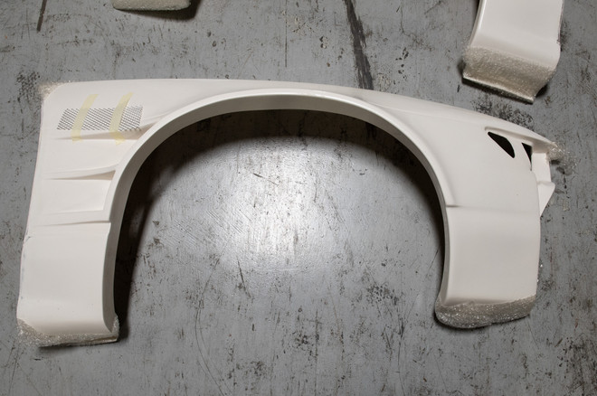 *Clearance* Origin lab 55mm double vent s13 silvia coupe front fenders