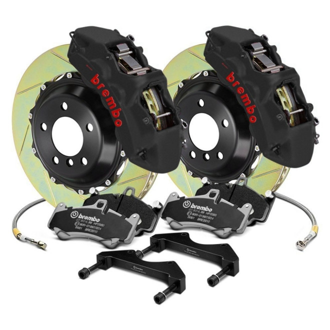 Brembo GT-S Rear Big Brake Kit (4P 328x28 2-Pc. Slotted) - Honda S2000