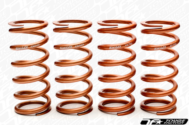 SWIFT Standard Coilover Springs - Straight Type 2.5" ID - 4" Length 