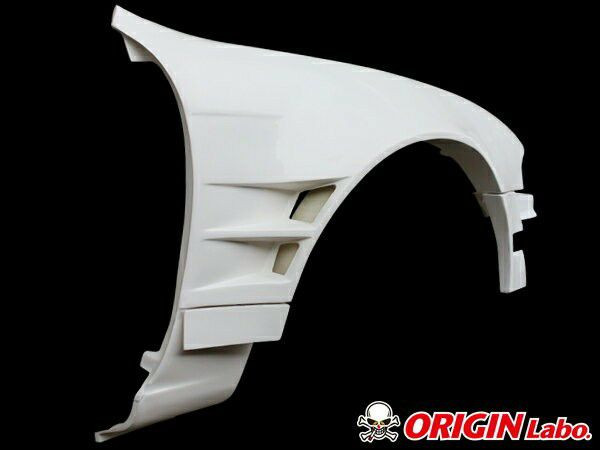 ☆ORIGIN S14Fフェンダー☆ Origin Nissan S14 Zenki 75mm Front Fenders (includes finisher
