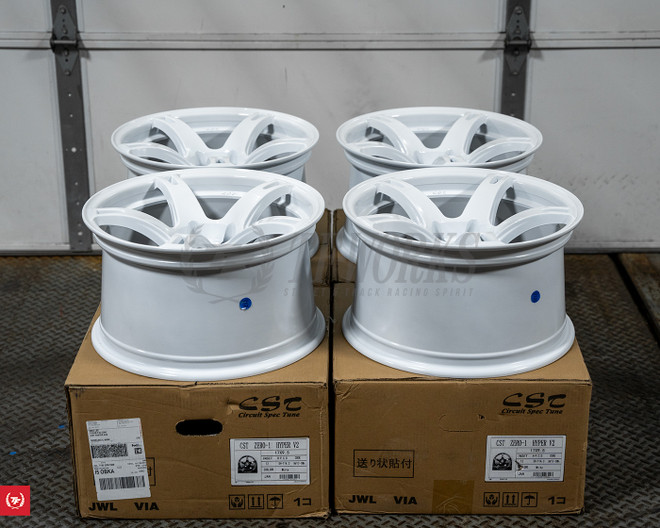 CST Zero Hyper V2 Wheels - 17x9.5 +12 (5x114) - White