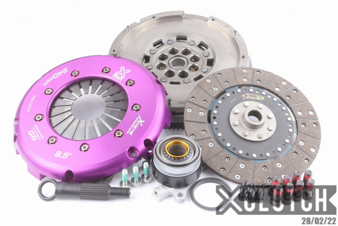 XClutch 23-24 Toyota GR Corolla Morizo Edition 1.6L Stage 1 Solid Organic Clutch Kit xclXKTY24647-1G