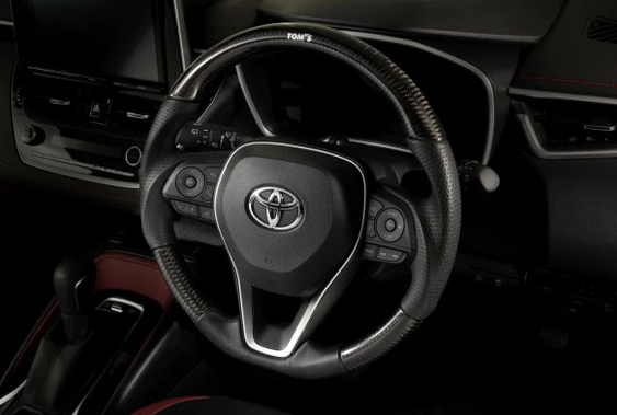 TOM'S Racing Carbon Steering Wheel for 2019+ Corolla