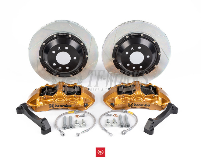 Brembo GT Monobloc 6-Piston Front - 93-97 Mazda RX7 Brake Kit