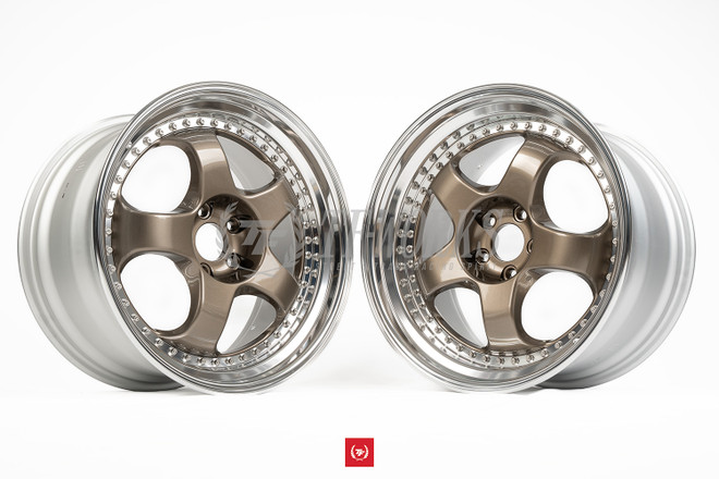 Work Meister S1 3P 19x9.5+24 / 19x10.5+31 5x112 (HPG) - Touge Factory