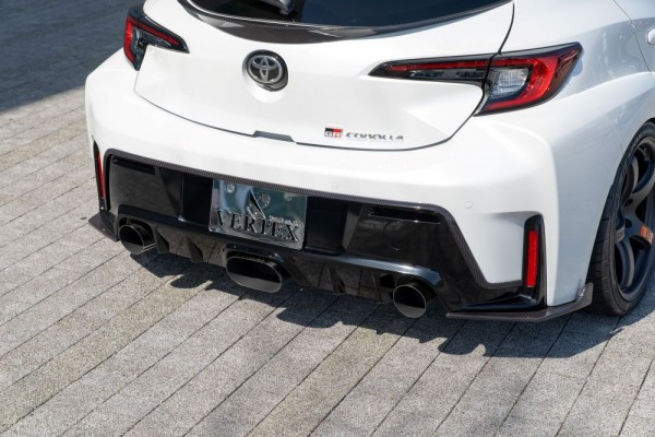 Vertex Toyota GR Corolla GZEA14 Rear Bumper Garnish (FRP)