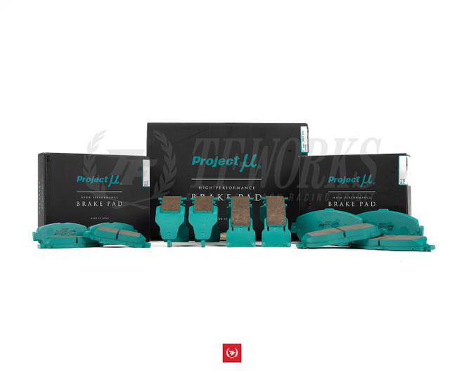 Project MU E-brake Shoes & Type NS Front / Rear Pads - Toyota JZX81 / JZX90 / JZX100