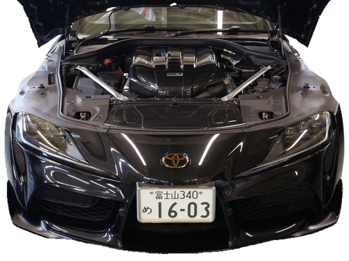 HKS CARBON ENGINE COVER for GR SUPRA