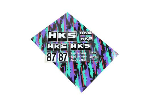 HKS MULTI STICKER SHEET OILCOLOR