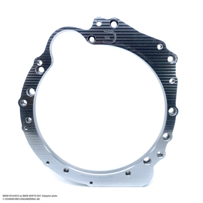 DOMIWORKS BMW N54 N55 S55 TO 8HP70 N57 ADAPTER PLATE