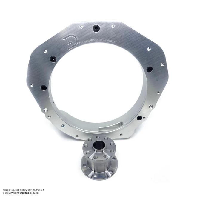 DOMIWORKS MAZDA 13B/20B ROTARY 8HP 90/95 N74 ADAPTER KIT