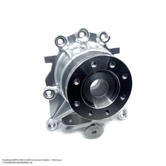 DOMIWORKS DODGE 8HP95 TRACKHAWK, AWD TO RWD CONVERSION ADAPTER KIT - 1350