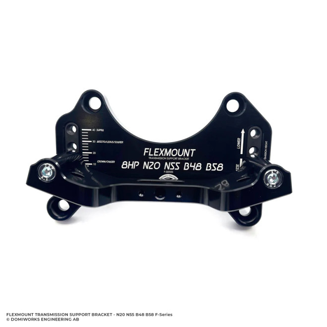 DOMIWORKS FLEXMOUNT - TRANSMISSION SUPPORTING BRACKET - 8HP70 N20 N55 B48 B58 F-SERIES