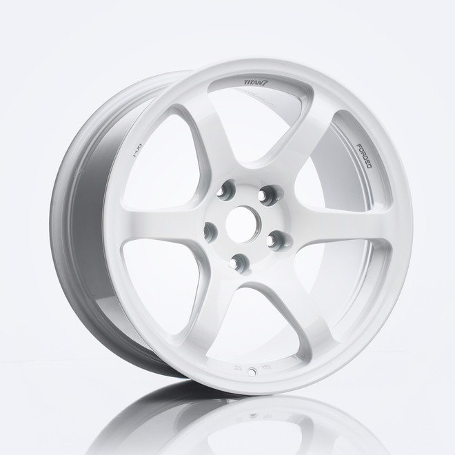 Titan 7 T-D6 18x9.5 +40 5x114.3 73 Speedline White Contrast Cut -TD601895040511473SW