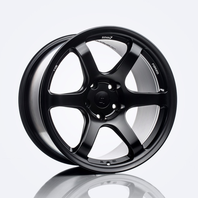 Titan 7 T-D6e 19x9.5 +34 5x114.3 64.15 Machine Black - Telsa Model 3|Y -TD6e1995034511464MB
