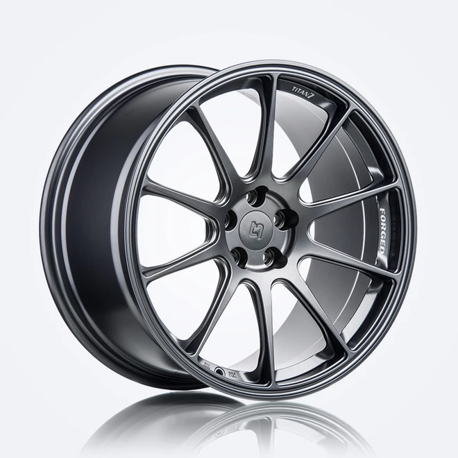 Titan 7 T-R10 18x8.5 +44 5x112 66.56 Satin Titanium -TR101885044511266ST-VW