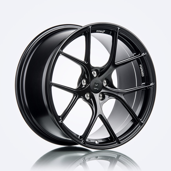 Titan 7 T-S5 18x9 +38 5x108 63.4 Machine Black -TS501890038510863MB
