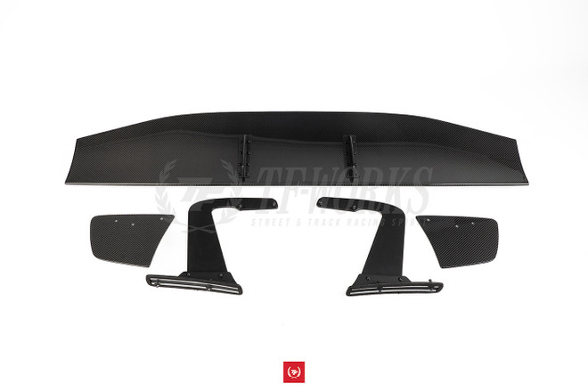 ホンダ　honda s2000 VOLTEK カーボンウイング Voltex Type 7.5 Swan Neck GT Wing for Honda S2000 - 1700mm Width