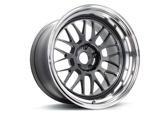 Volk Racing 21A 18X9.5 +20 5-114.3 DARK GUNMETAL / RIM DC