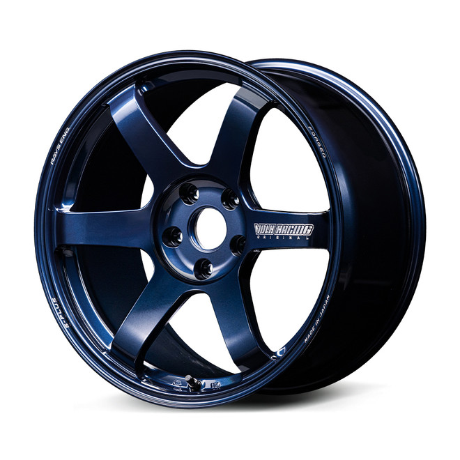 TE37 SAGA S-PLUS 18X9.5 +27 5-114.3 MAG BLUE
