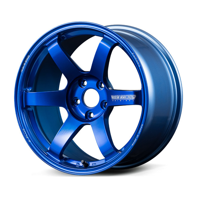 TE37 SAGA S-PLUS 18X9.5 +45 5-114.3 HYPER BLUE