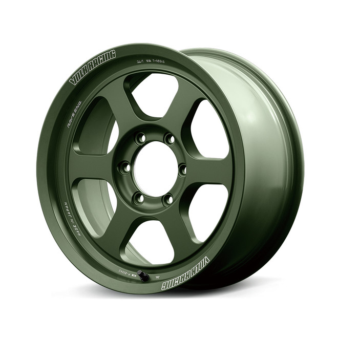 TE37XT M-SPEC 18X9.0 +15 6-139.7 MATTE DARK GREEN