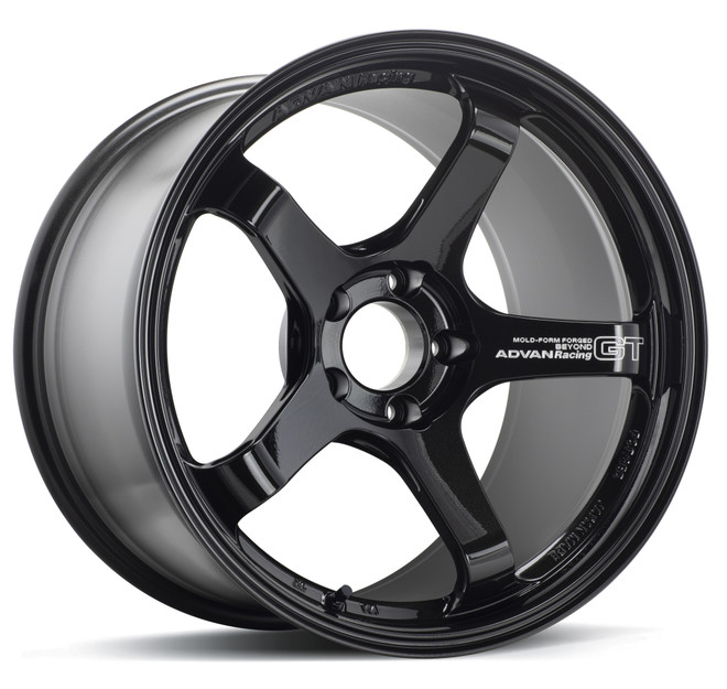 GT BEYOND 17X7.0 +38 4-100 RACING TITANIUM BLACK