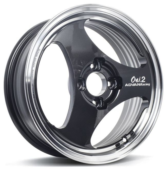ONI2 14X6.5 +38 4-100 MACHINING & BLACK GUNMETALLIC
