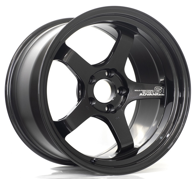 GT BEYOND-R 18X9.5 +38 5-114.3 RACING TITANIUM BLACK