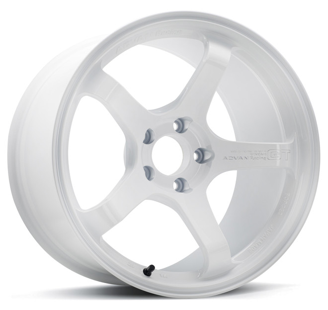 GT PV 20X10.0 +35 5-114.3 RACING WHITE
